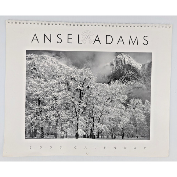Ansel Adams 2003 & 2007 Wall Calendar Authorized Edition Photography Vintage - Picture 7 of 14